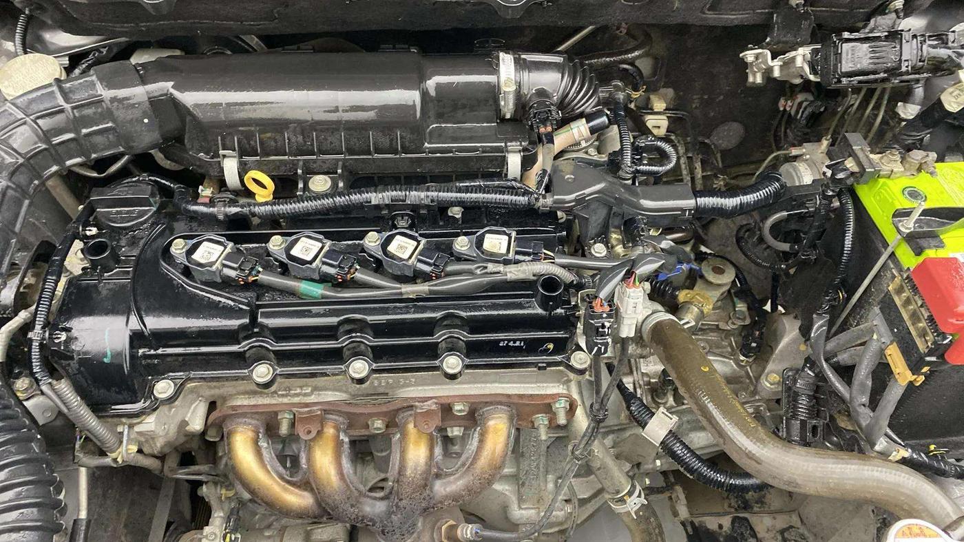 2021 Toyota Glanza G, Petrol, Manual, 52,806 km, Engine View