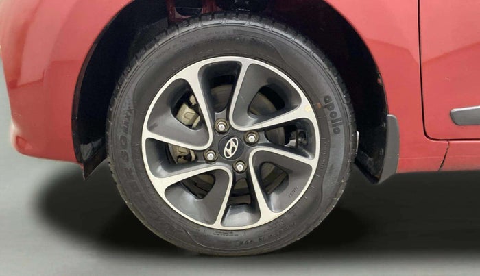 2018 Hyundai Grand i10 SPORTZ AT 1.2 KAPPA VTVT, Petrol, Automatic, 12,597 km, Left Front Wheel