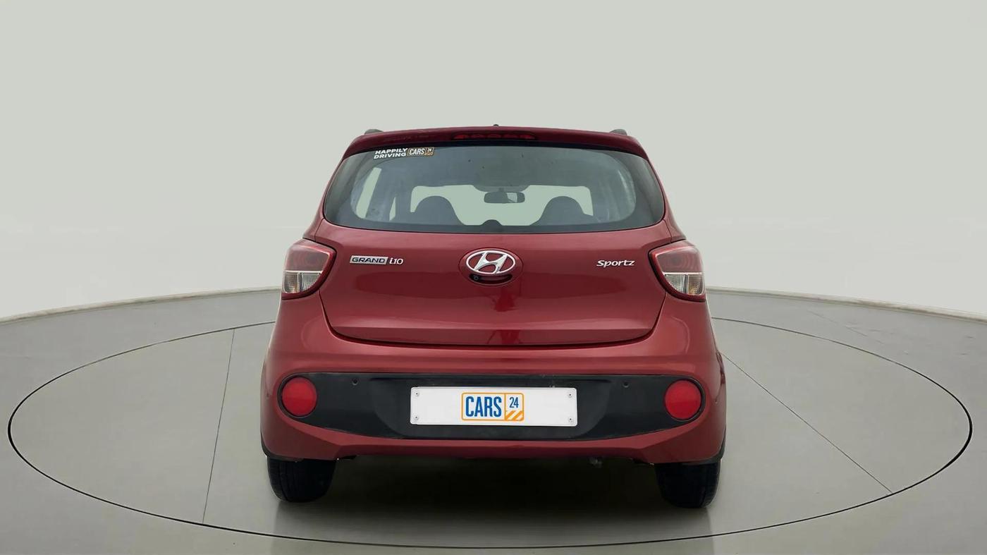 2018 Hyundai Grand i10 SPORTZ AT 1.2 KAPPA VTVT, Petrol, Automatic, 12,597 km, Back/Rear