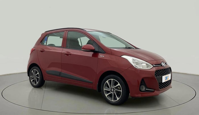 2018 Hyundai Grand i10 SPORTZ AT 1.2 KAPPA VTVT, Petrol, Automatic, 12,597 km, Right Front Diagonal