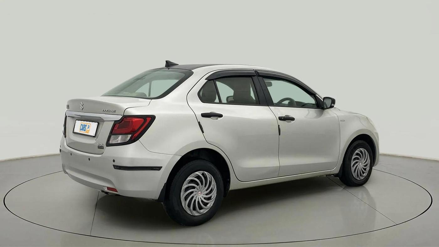2019 Maruti Dzire VDI AMT, Diesel, Automatic, 77,645 km, Right Back Diagonal