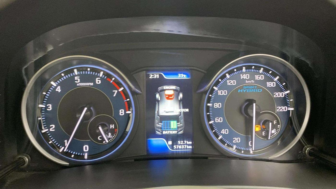 2020 Maruti Ertiga ZXI SHVS, Petrol, Manual, 56,588 km, Odometer Image