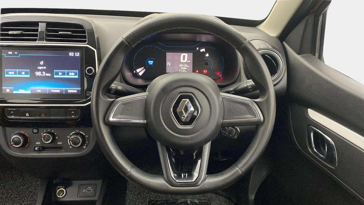 2022 Renault Kwid CLIMBER AMT 1.0, Petrol, Automatic, 19,757 km, Steering Wheel Close Up