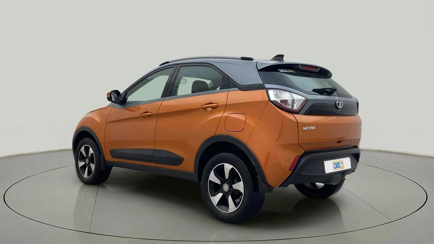 2019 Tata NEXON XZ PLUS PETROL DUAL TONE, Petrol, Manual, 46,005 km, Left Back Diagonal