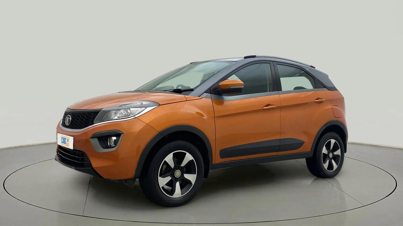 2019 Tata NEXON XZ PLUS PETROL DUAL TONE, Petrol, Manual, 46,005 km, Left Front Diagonal