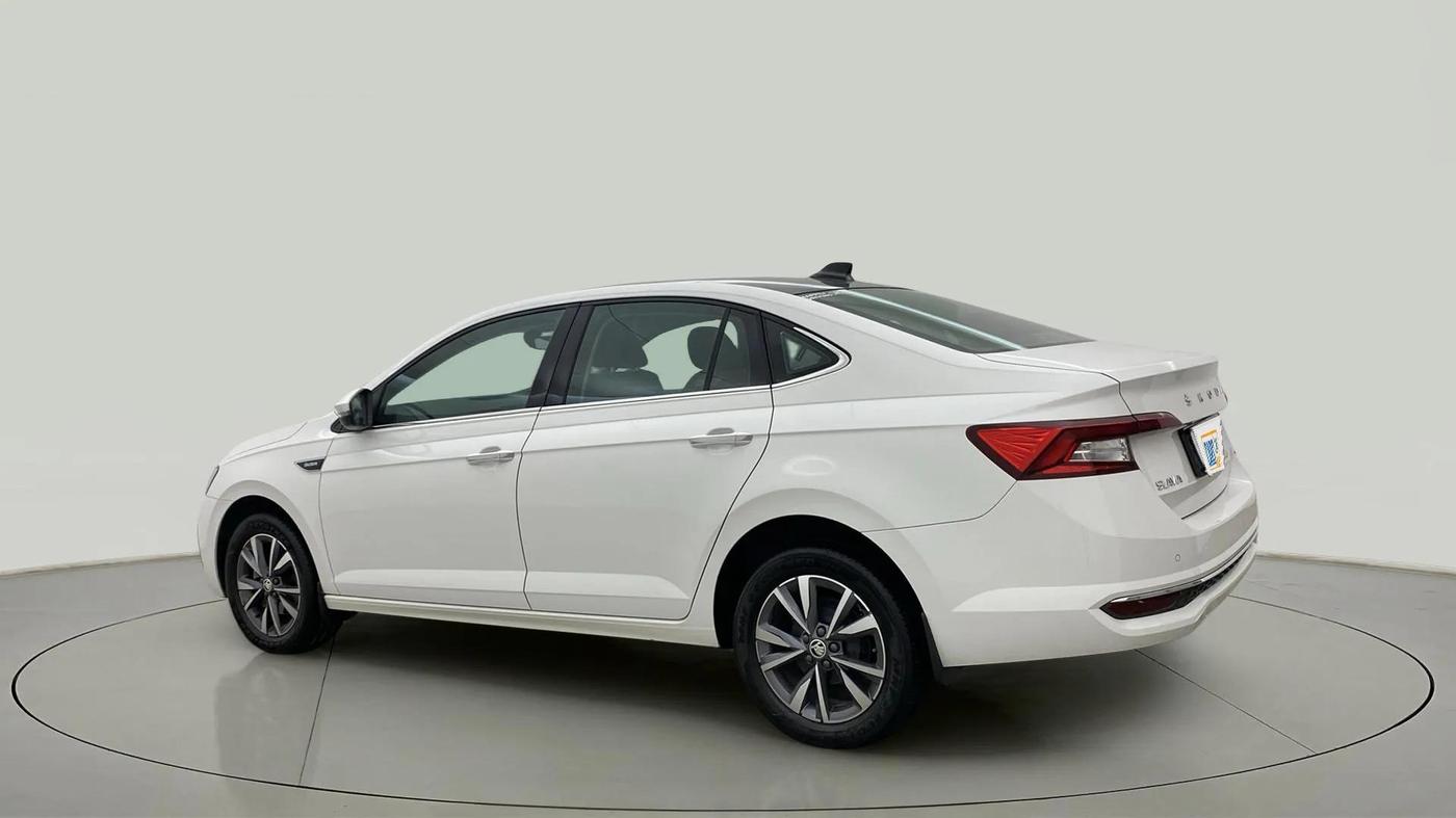 2022 Skoda SLAVIA STYLE 1.0L TSI MT, Petrol, Manual, 37,261 km, Left Back Diagonal