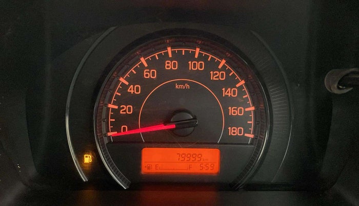 2021 Maruti New Wagon-R VXI (O) 1.2, Petrol, Manual, 79,980 km, Odometer Image