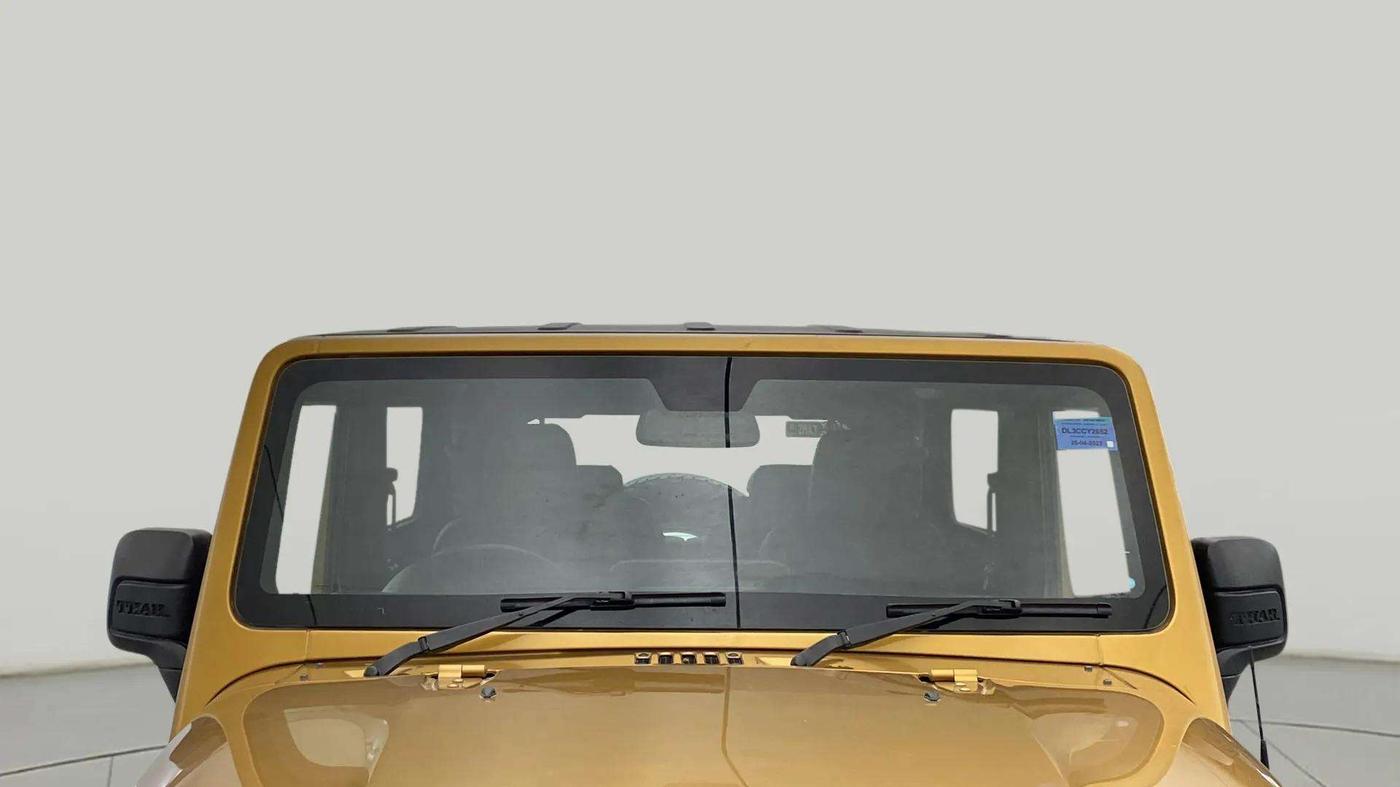 2023 Mahindra Thar LX P 2WD AT HT, Petrol, Automatic, 8,471 km, Front Windshield