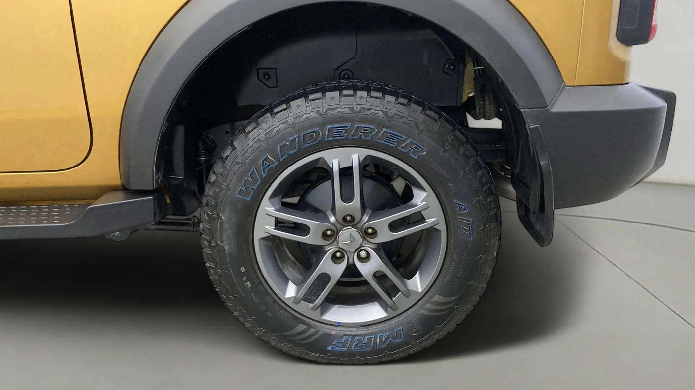 2023 Mahindra Thar LX P 2WD AT HT, Petrol, Automatic, 8,471 km, Left Rear Wheel