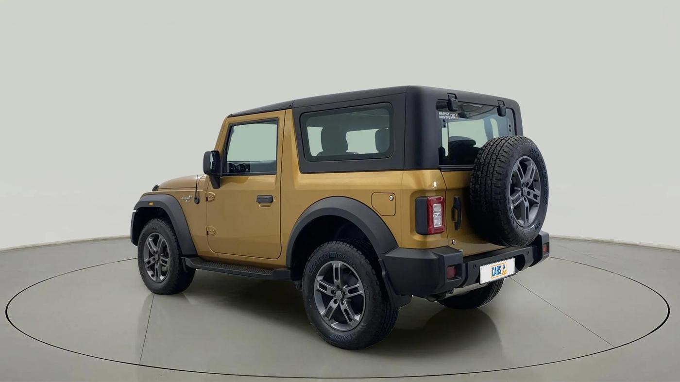 2023 Mahindra Thar LX P 2WD AT HT, Petrol, Automatic, 8,471 km, Left Back Diagonal