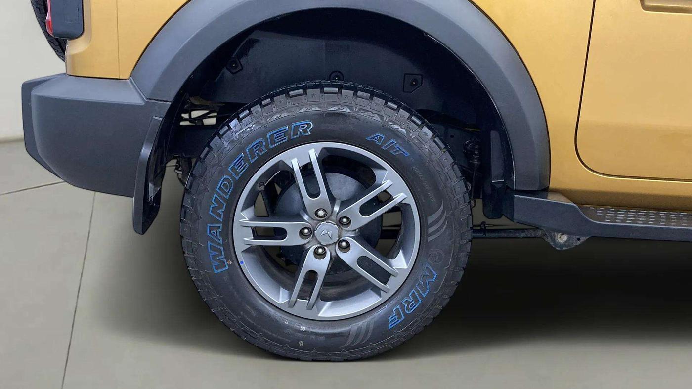 2023 Mahindra Thar LX P 2WD AT HT, Petrol, Automatic, 8,471 km, Right Rear Wheel