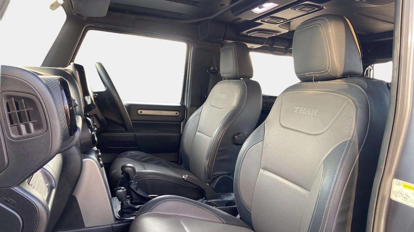 2021 Mahindra Thar LX PETROL HT 4WD AT, Petrol, Automatic, 36,520 km, Right Side Front Door Cabin