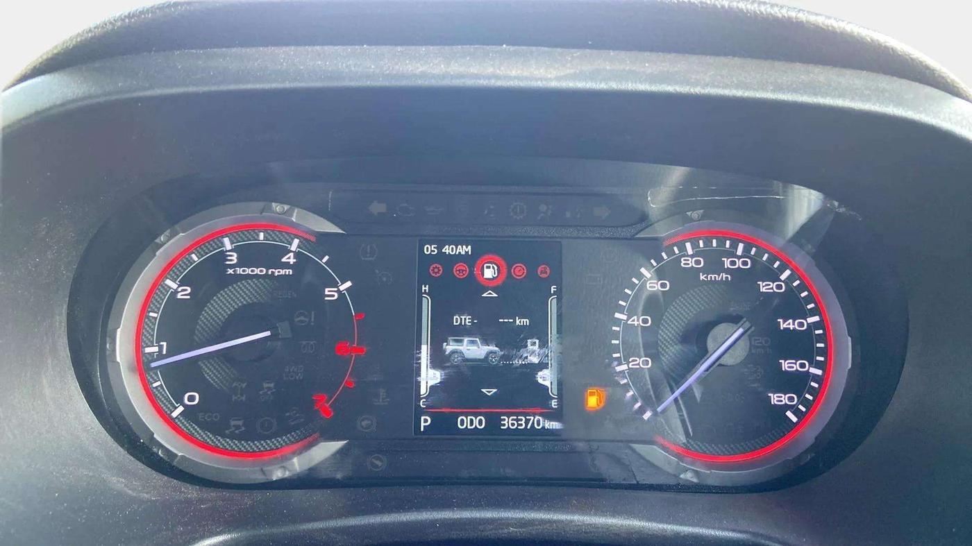 2021 Mahindra Thar LX PETROL HT 4WD AT, Petrol, Automatic, 36,520 km, Odometer Image
