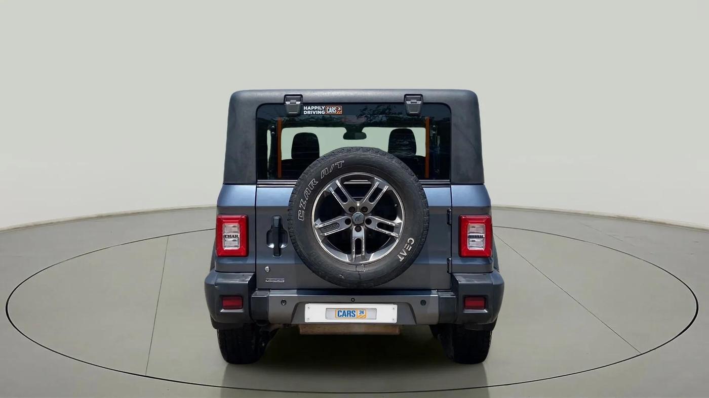 2021 Mahindra Thar LX PETROL HT 4WD AT, Petrol, Automatic, 36,520 km, Back/Rear