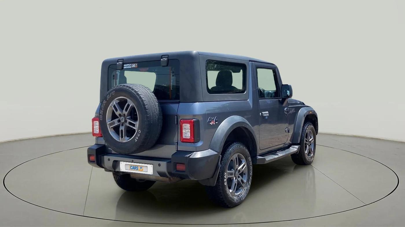 2021 Mahindra Thar LX PETROL HT 4WD AT, Petrol, Automatic, 36,520 km, Right Back Diagonal