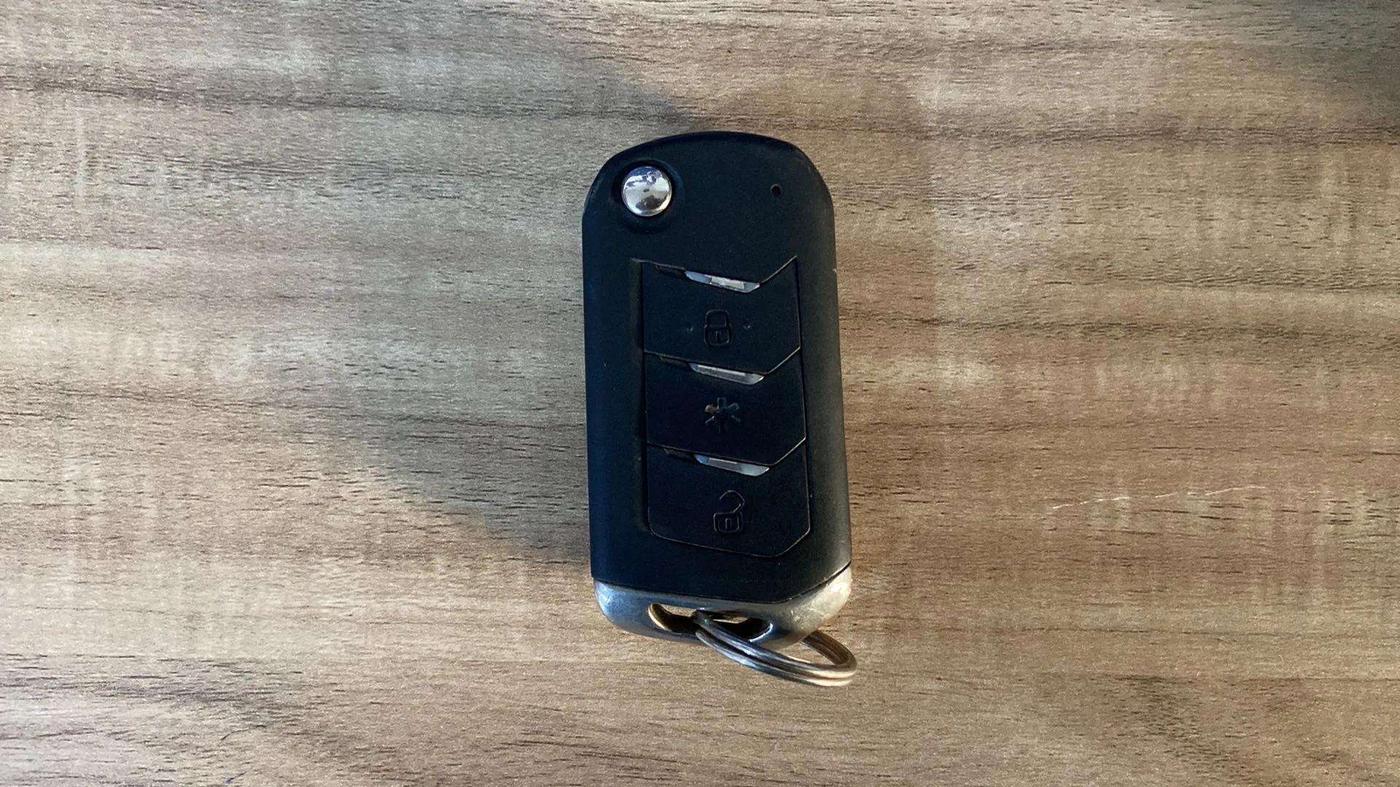 2021 Mahindra Thar LX PETROL HT 4WD AT, Petrol, Automatic, 36,520 km, Key Close Up
