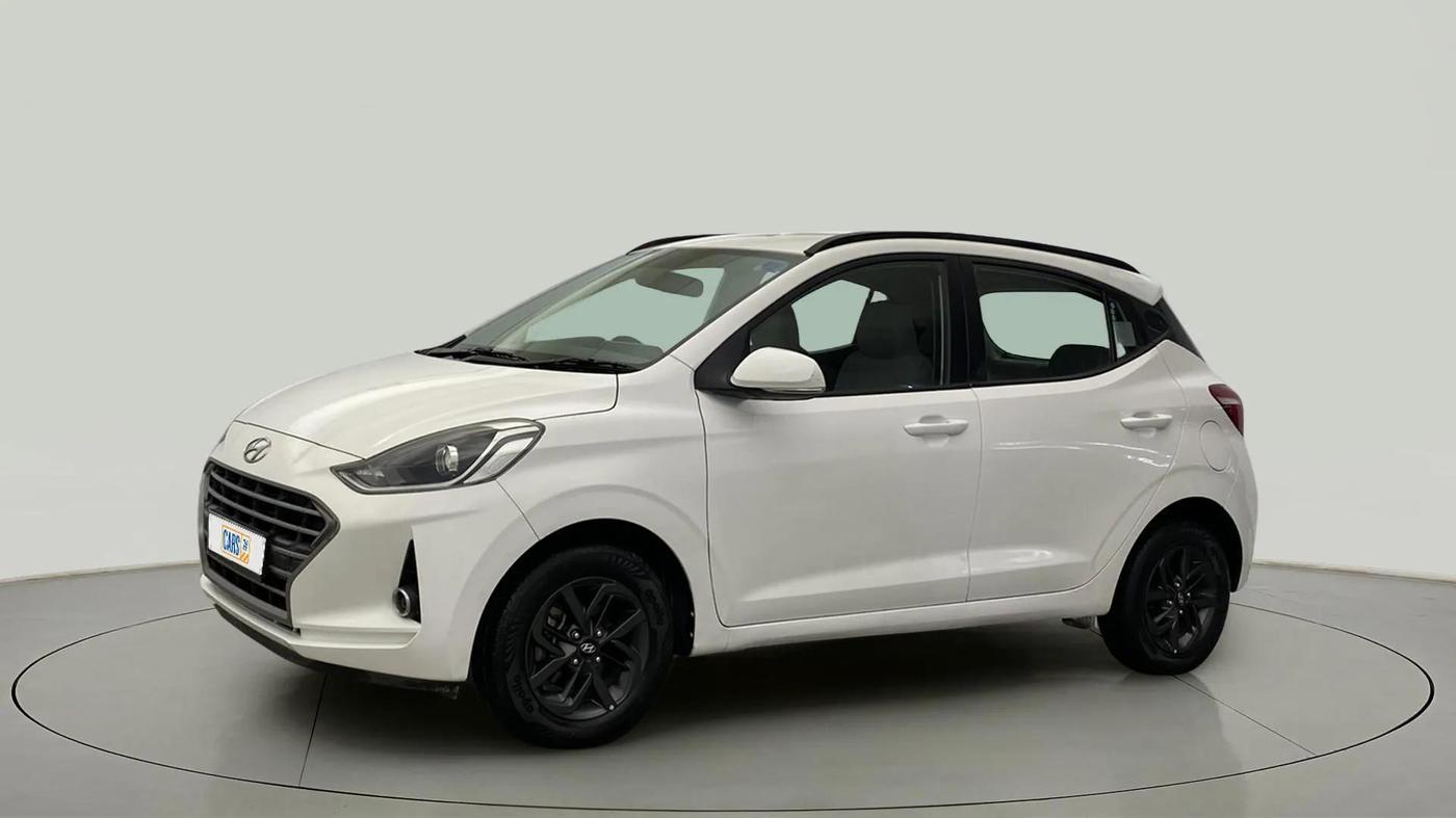 2019 Hyundai GRAND I10 NIOS SPORTZ AMT 1.2 KAPPA VTVT, Petrol, Automatic, 24,224 km, Left Front Diagonal