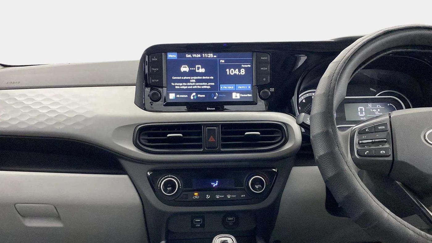 2019 Hyundai GRAND I10 NIOS SPORTZ AMT 1.2 KAPPA VTVT, Petrol, Automatic, 24,224 km, Air Conditioner