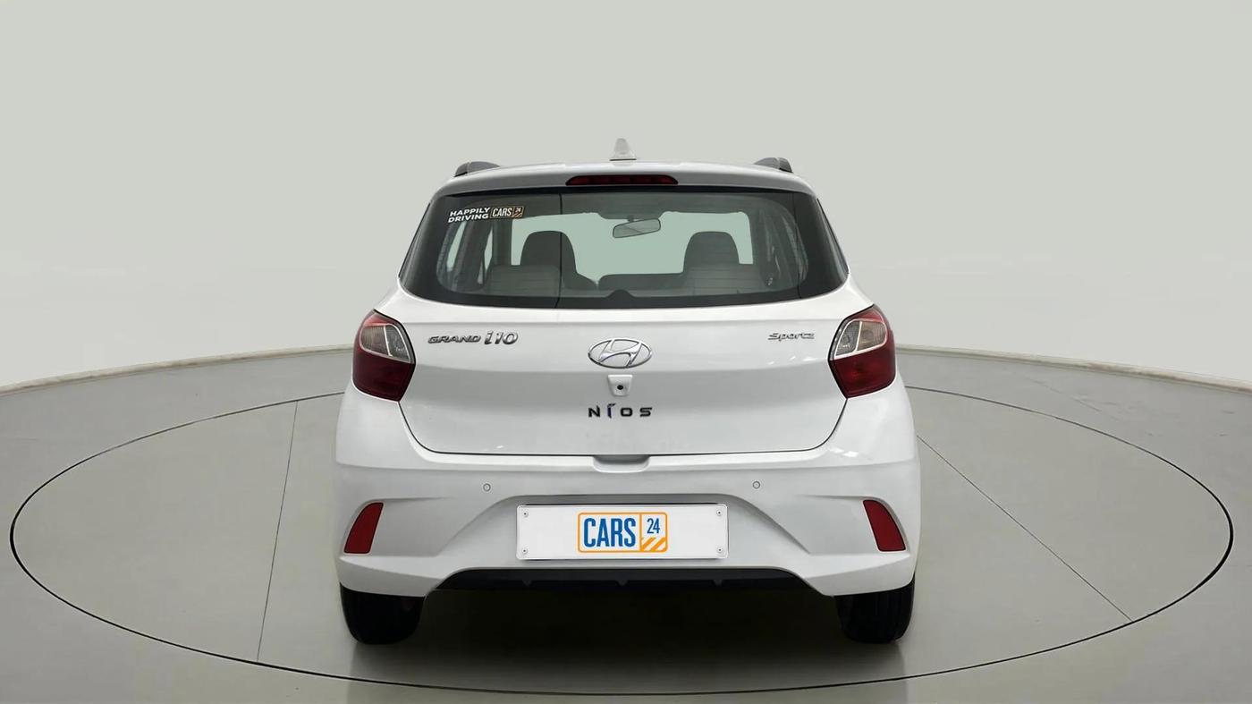 2019 Hyundai GRAND I10 NIOS SPORTZ AMT 1.2 KAPPA VTVT, Petrol, Automatic, 24,224 km, Back/Rear