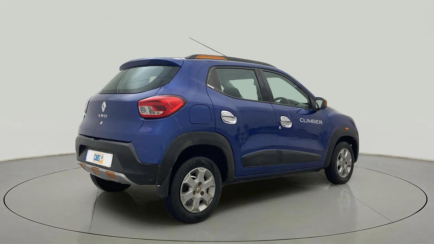 2017 Renault Kwid CLIMBER 1.0, Petrol, Manual, 52,046 km, Right Back Diagonal