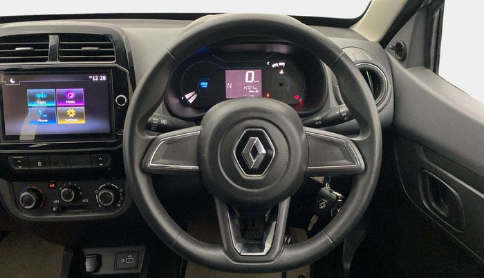 2020 Renault Kwid RXT 1.0 AMT (O), Petrol, Automatic, 14,679 km, Steering Wheel Close Up