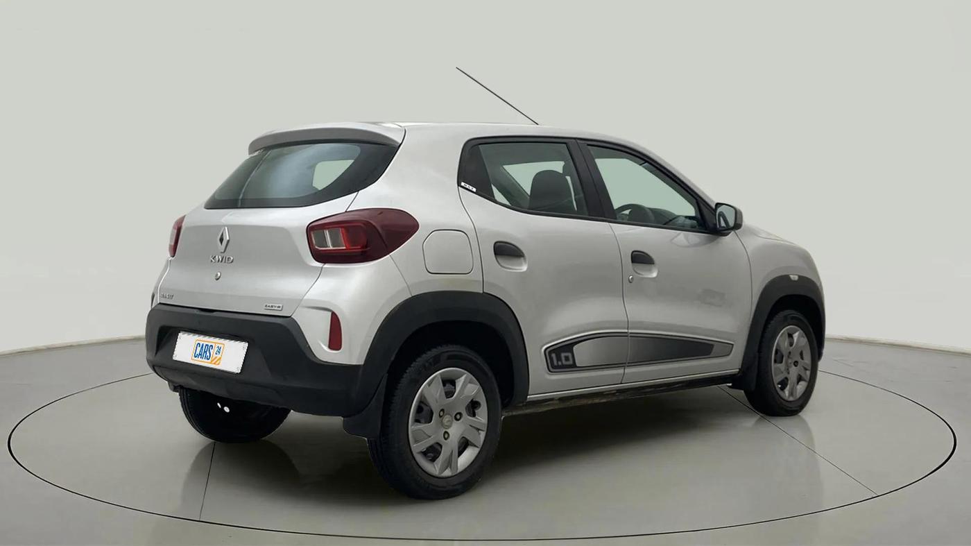 2020 Renault Kwid RXT 1.0 AMT (O), Petrol, Automatic, 14,679 km, Right Back Diagonal