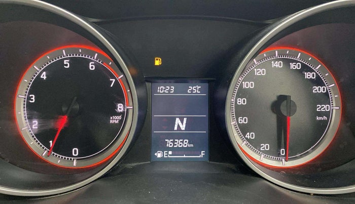 2019 Maruti Swift ZXI AMT, Petrol, Automatic, 76,337 km, Odometer Image