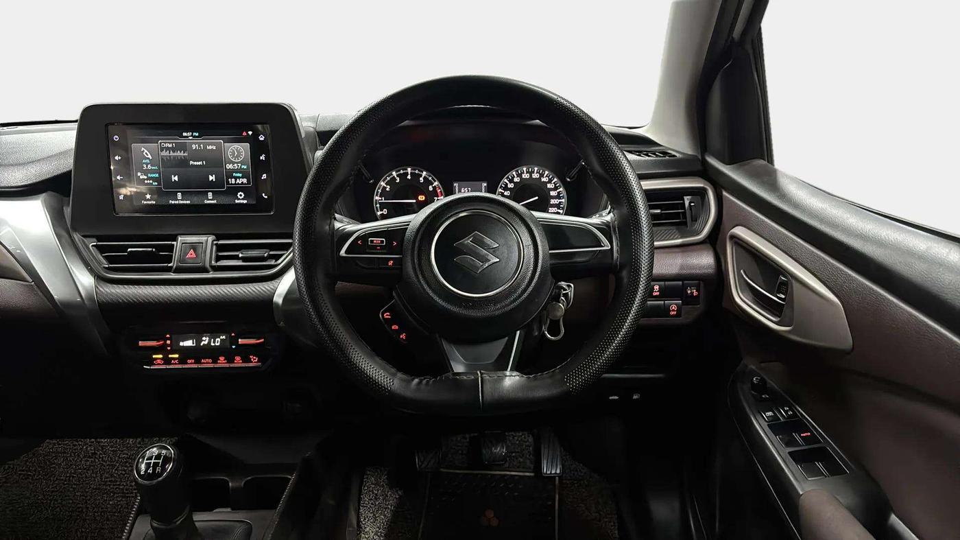 2023 Maruti FRONX DELTA 1.2 MT PETROL, Petrol, Manual, 25,039 km, Steering Wheel Close Up