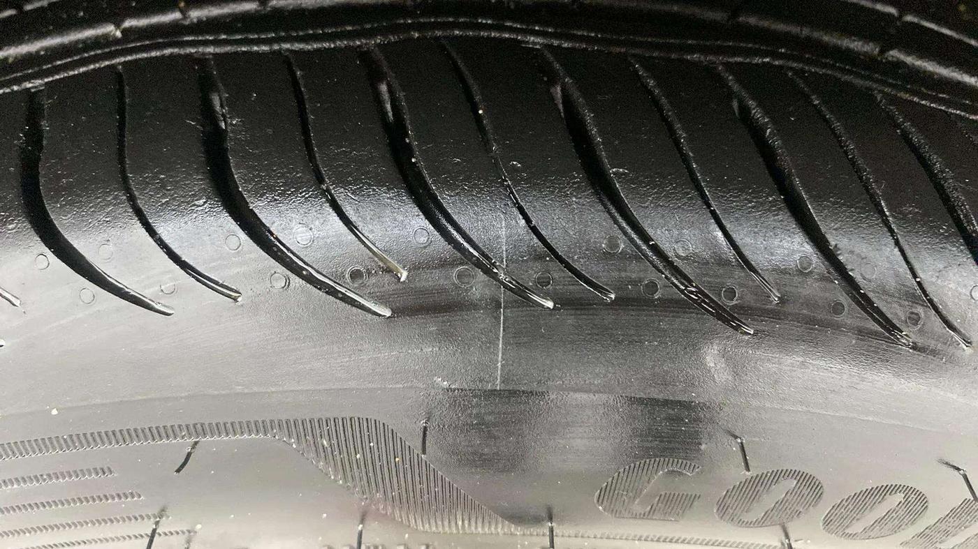 2019 Maruti Baleno ZETA CVT PETROL 1.2, Petrol, Automatic, 86,972 km, Left Front Tyre Tread