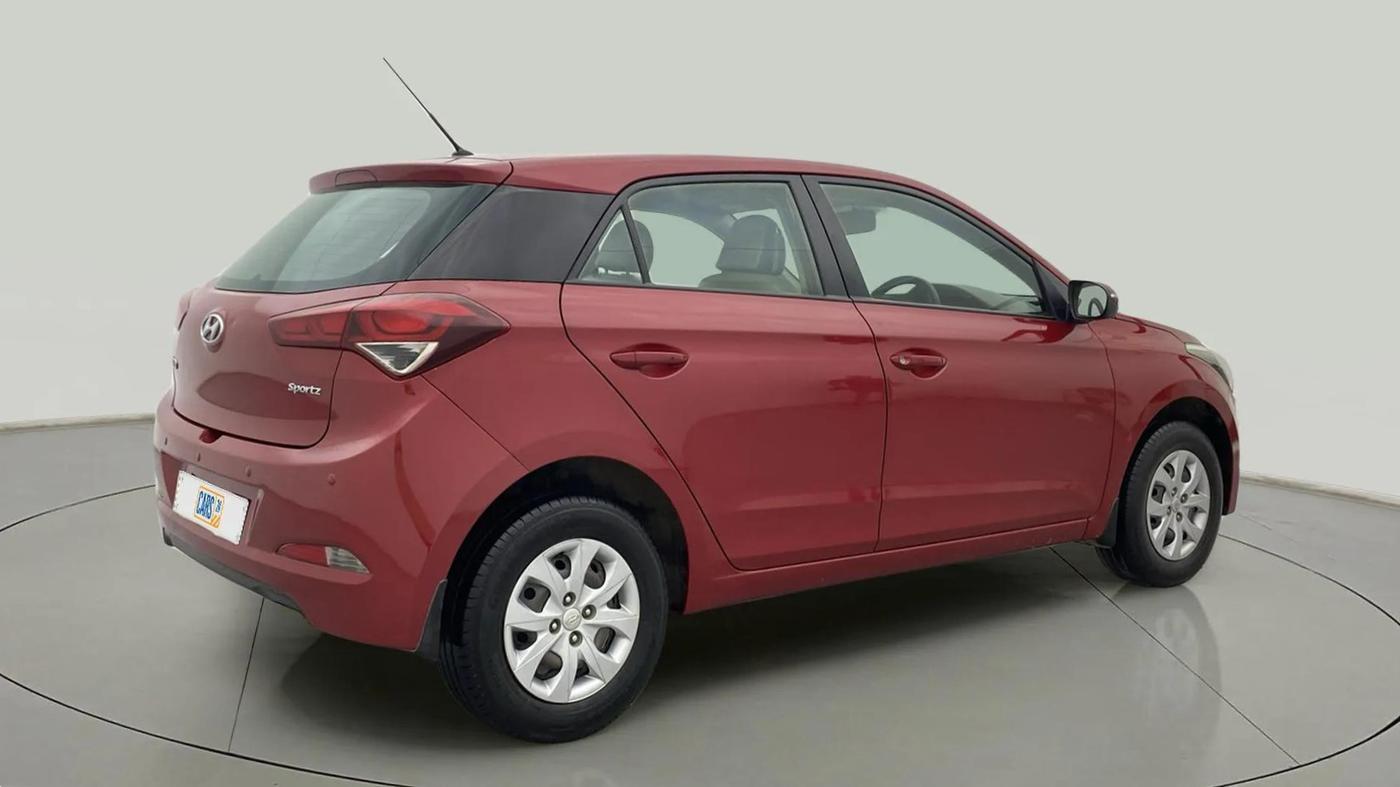 2017 Hyundai Elite i20 SPORTZ 1.2, Petrol, Manual, 76,762 km, Right Back Diagonal