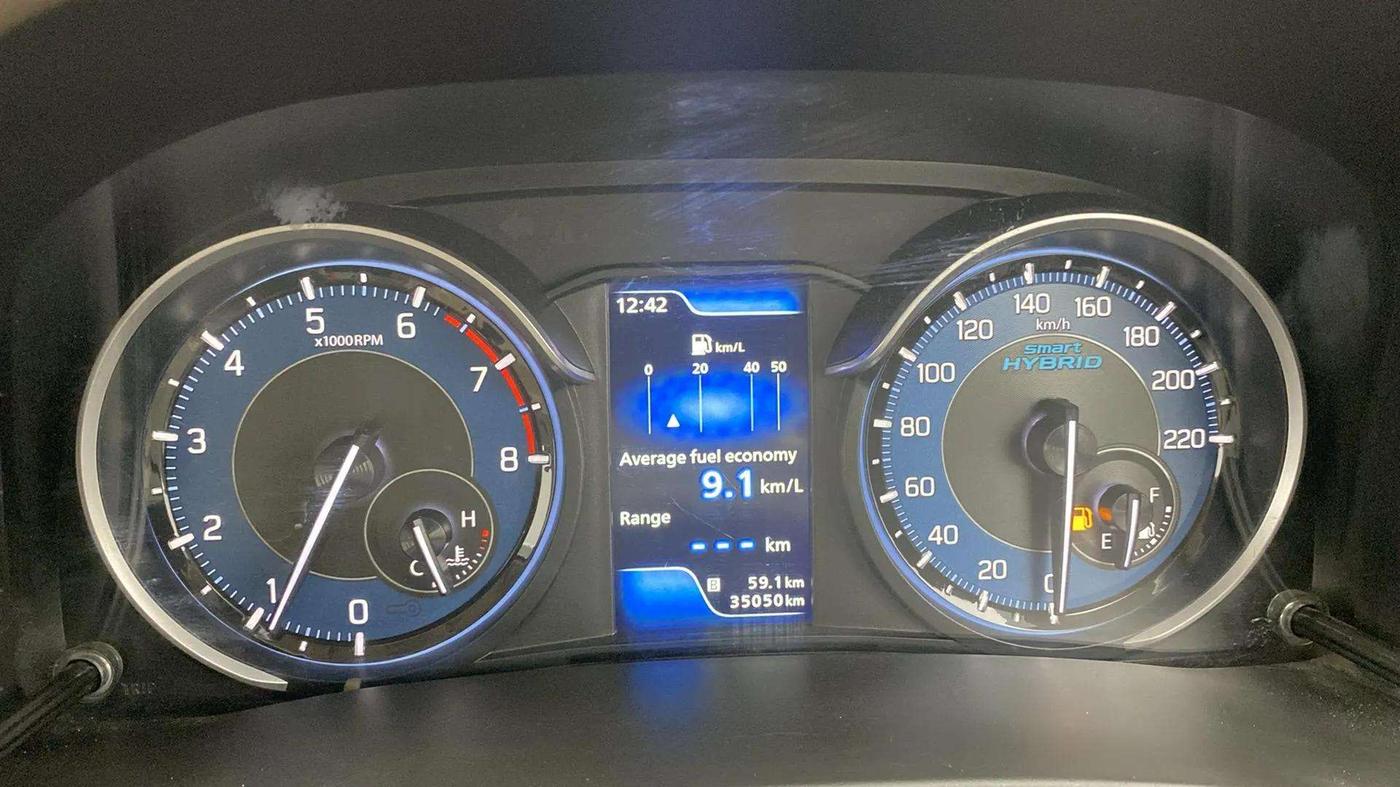 2021 Maruti Ertiga VXI SHVS, Petrol, Manual, 35,164 km, Odometer Image