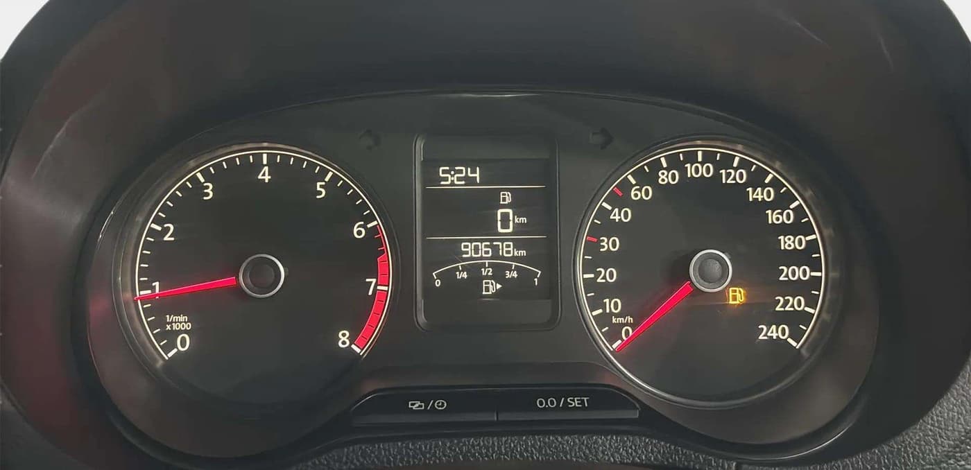 2016 Volkswagen Polo HIGHLINE1.2L, Petrol, Manual, 90,843 km, Odometer Image