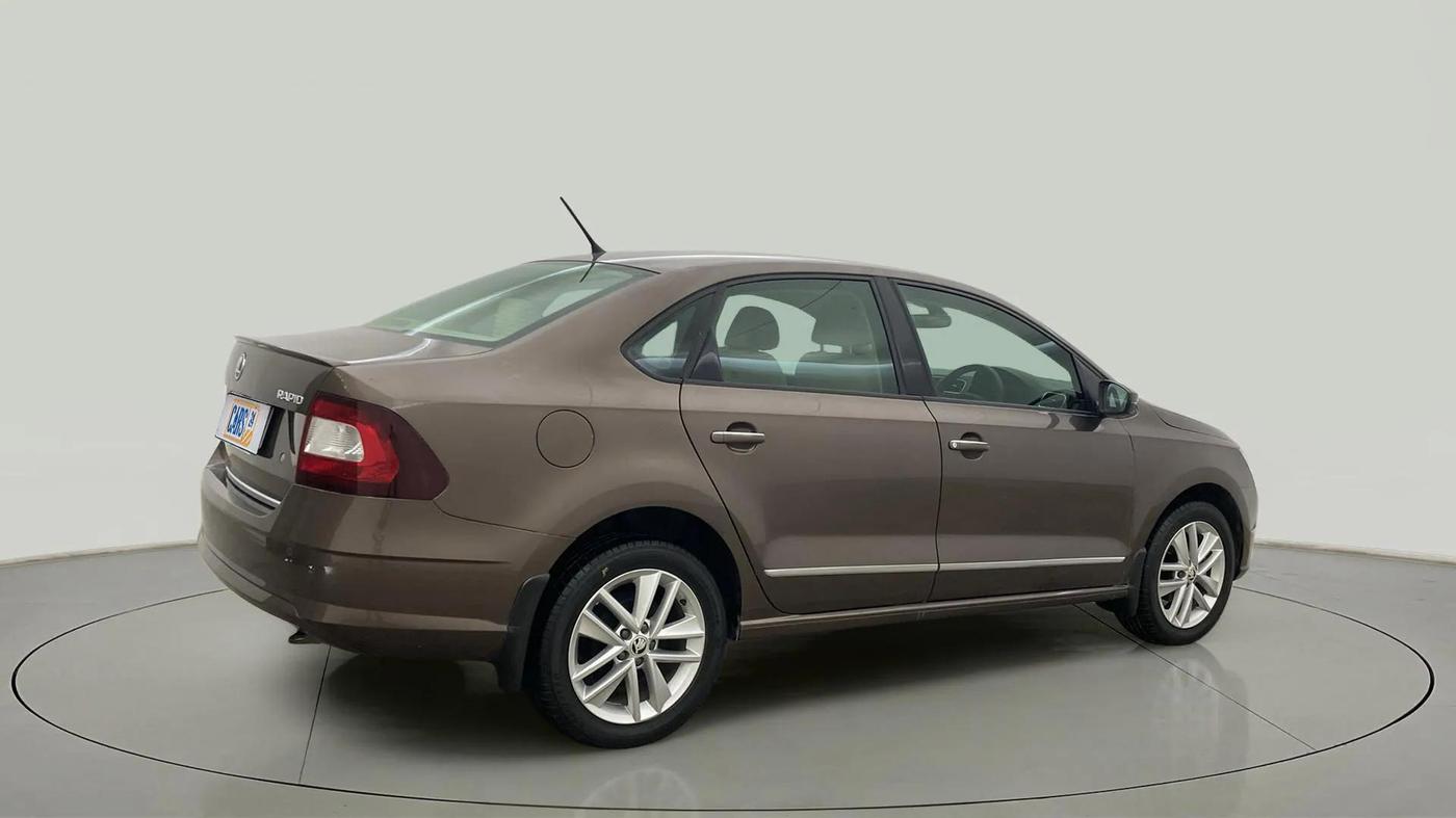 2020 Skoda Rapid STYLE TSI, Petrol, Manual, 12,444 km, Right Back Diagonal