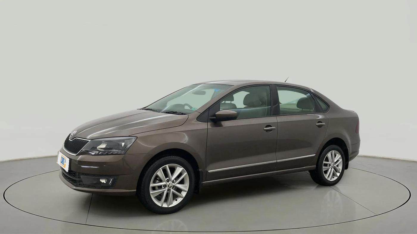 2020 Skoda Rapid STYLE TSI, Petrol, Manual, 12,444 km, Left Front Diagonal