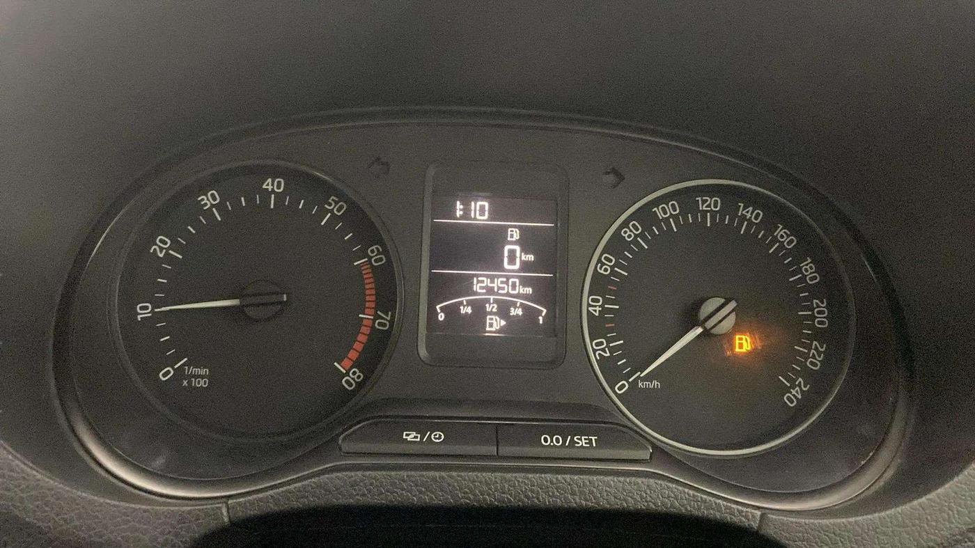 2020 Skoda Rapid STYLE TSI, Petrol, Manual, 12,444 km, Odometer Image