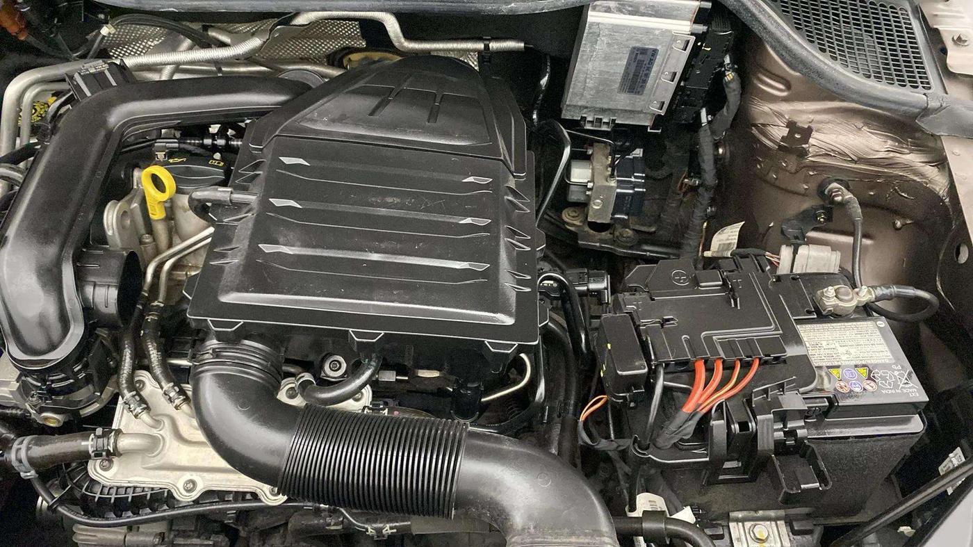 2020 Skoda Rapid STYLE TSI, Petrol, Manual, 12,444 km, Engine View - Left