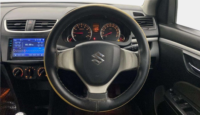 2015 Maruti Swift VXI, Petrol, Manual, 73,863 km, Steering Wheel Close Up