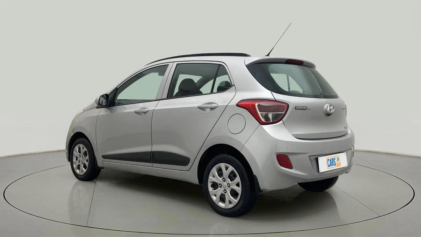 2015 Hyundai Grand i10 SPORTZ 1.2 KAPPA VTVT, Petrol, Manual, 46,041 km, Left Back Diagonal