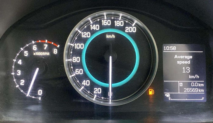 2022 Maruti IGNIS ZETA 1.2, Petrol, Manual, 26,620 km, Odometer Image