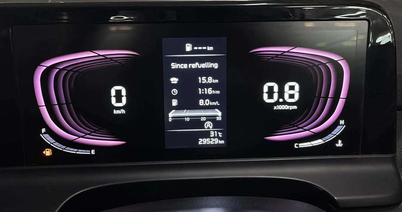2023 KIA SELTOS HTE 1.5 PETROL, Petrol, Manual, 29,607 km, Odometer Image