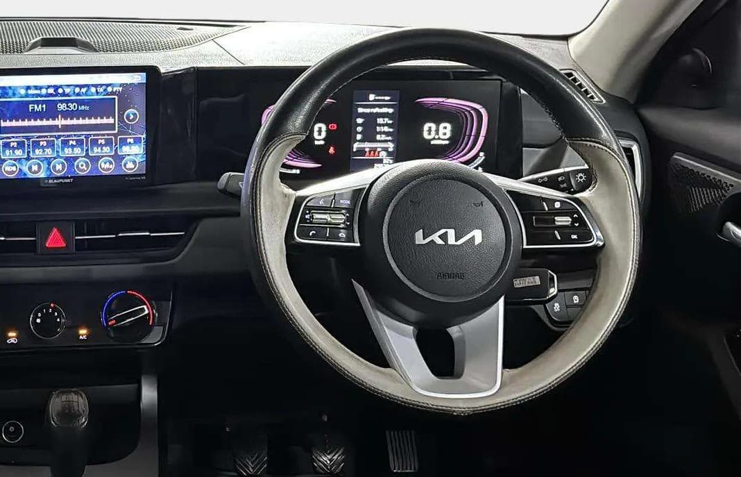2023 KIA SELTOS HTE 1.5 PETROL, Petrol, Manual, 29,607 km, Steering Wheel Close Up