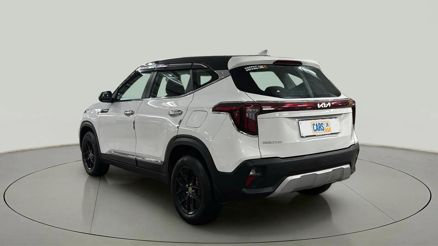 2023 KIA SELTOS HTE 1.5 PETROL, Petrol, Manual, 29,607 km, Left Back Diagonal