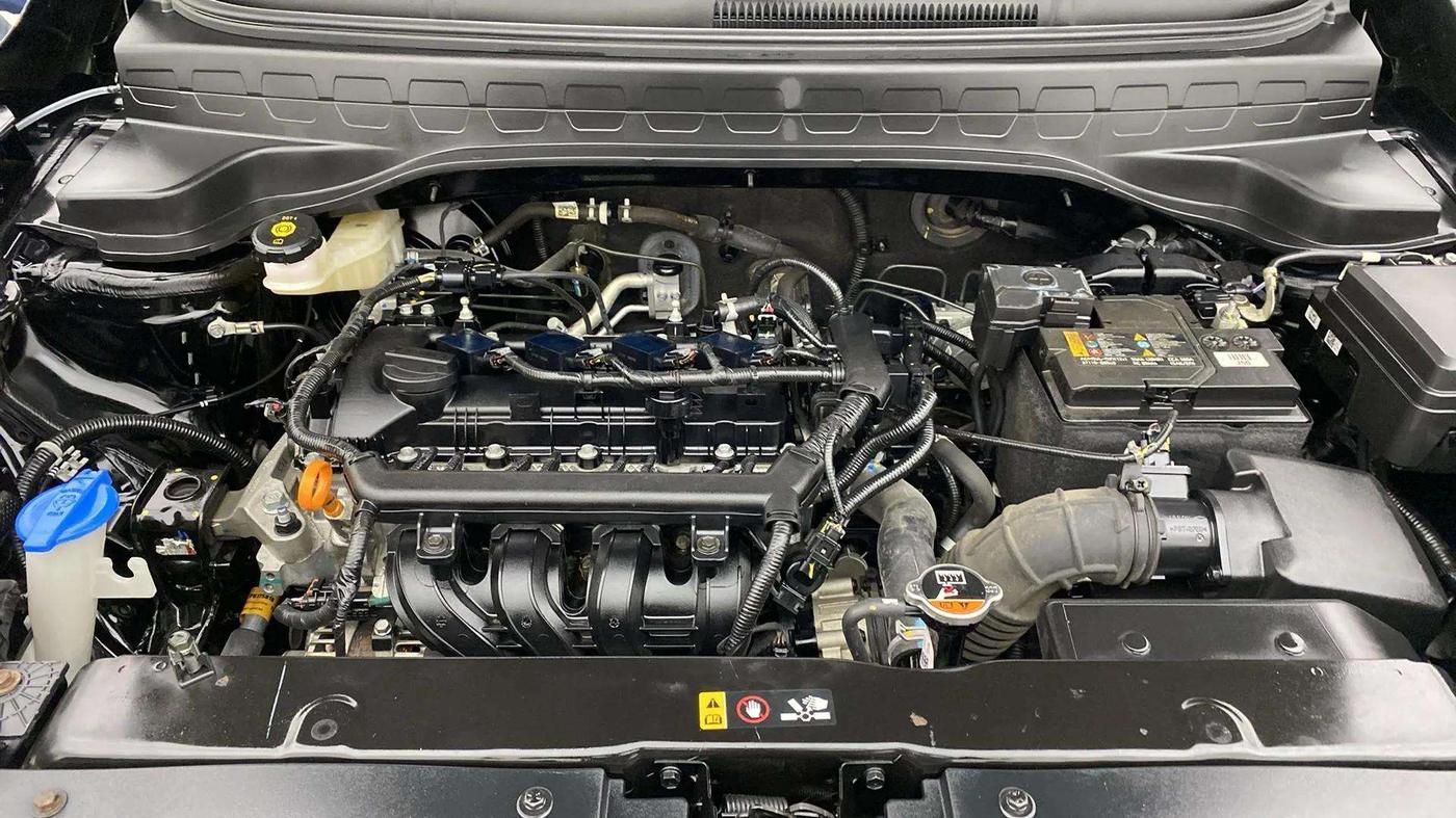 2023 KIA SONET HTK PLUS 1.2 PETROL MT, Petrol, Manual, 11,582 km, Engine View