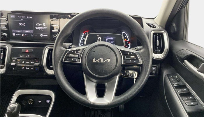 2023 KIA SONET HTK PLUS 1.2 PETROL MT, Petrol, Manual, 11,582 km, Steering Wheel Close Up