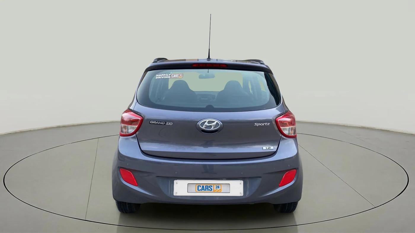 2016 Hyundai Grand i10 SPORTZ 1.2 KAPPA VTVT, Petrol, Manual, 21,363 km, Back/Rear