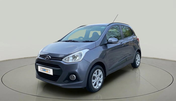 2016 Hyundai Grand i10 SPORTZ 1.2 KAPPA VTVT, Petrol, Manual, 21,363 km, Left Front Diagonal