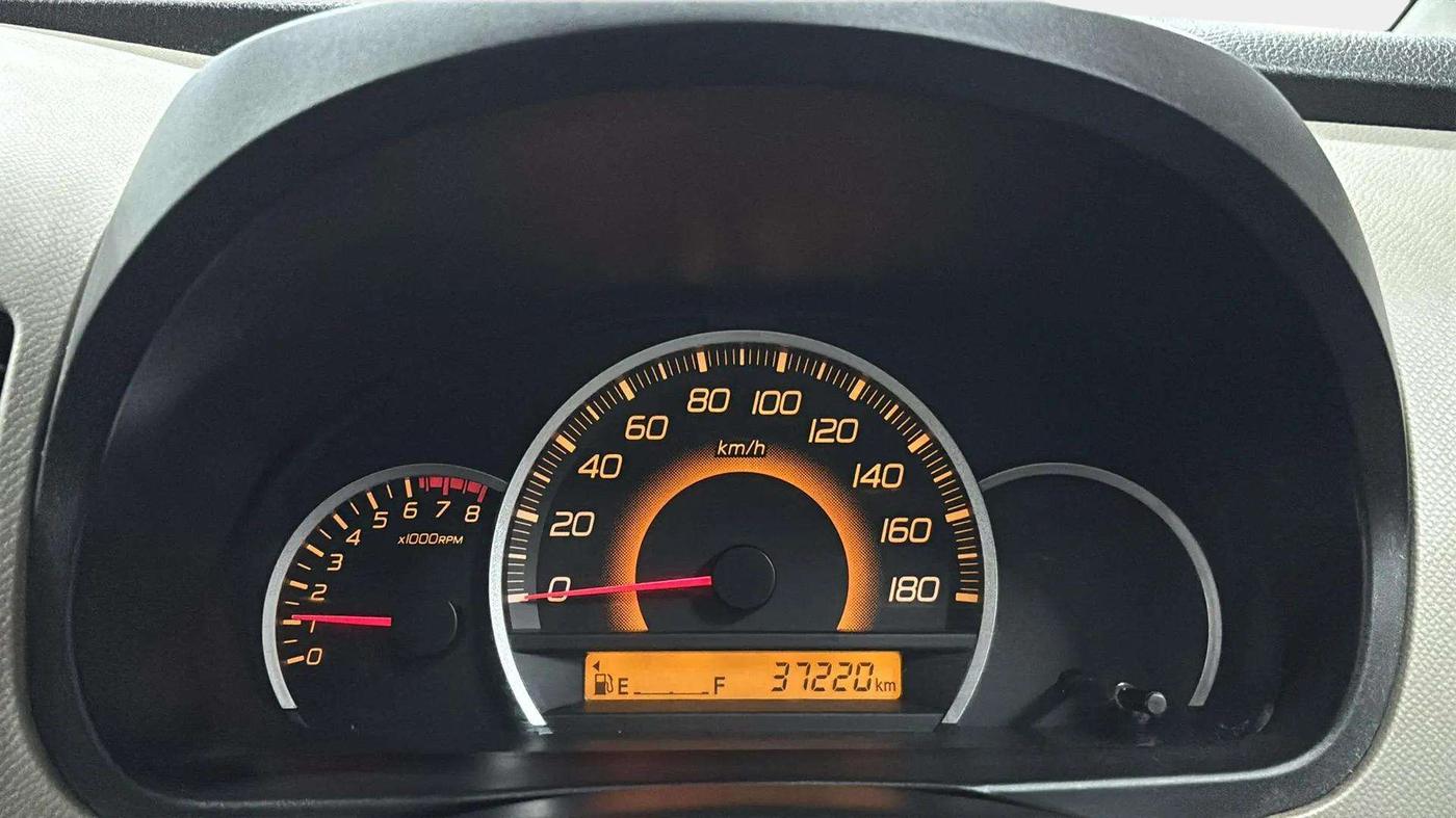2016 Maruti Wagon R 1.0 VXI, Petrol, Manual, 37,227 km, Odometer Image