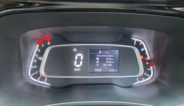2023 KIA SONET HTK PLUS 1.2, Petrol, Manual, 6,341 km, Instrument cluster - Glass has scratches