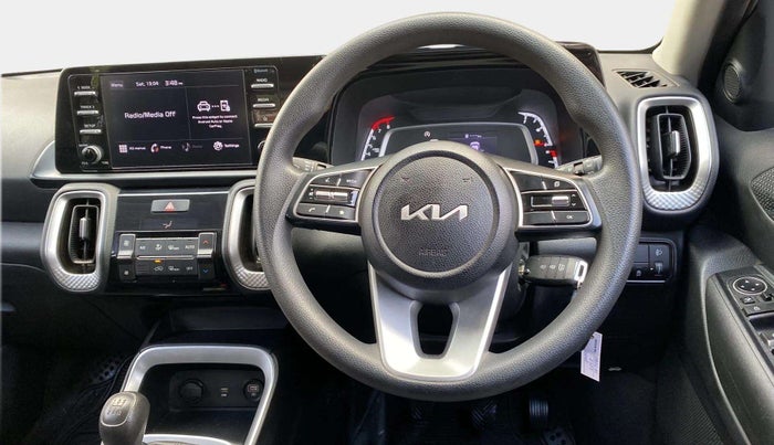 2023 KIA SONET HTK PLUS 1.2, Petrol, Manual, 6,341 km, Steering Wheel Close Up