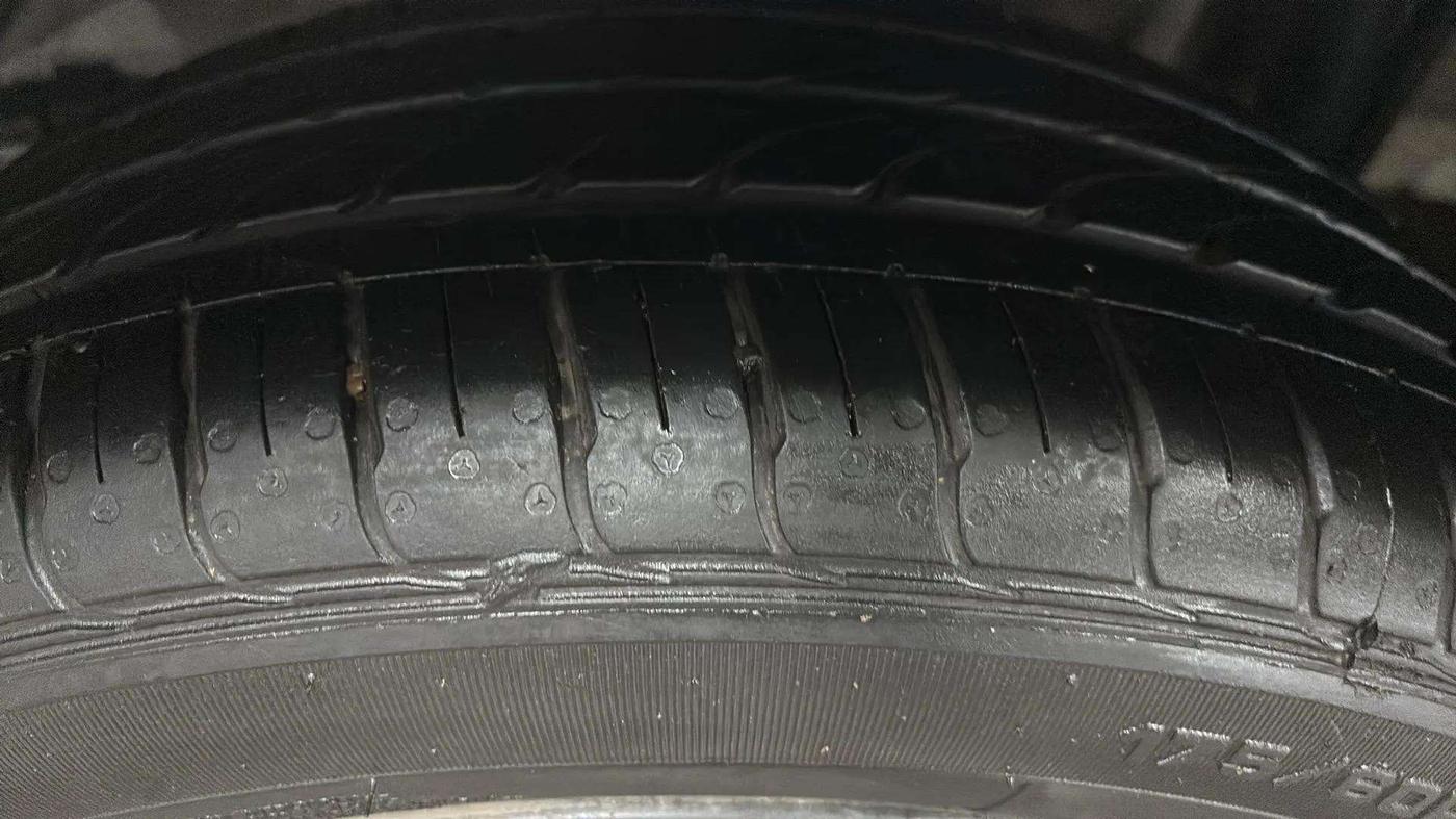 2023 Tata Tiago XZA PLUS PETROL, Petrol, Automatic, 16,618 km, Left Rear Tyre Tread